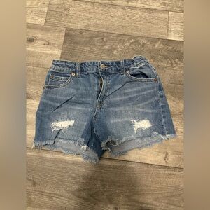 cat & jack distressed shorts